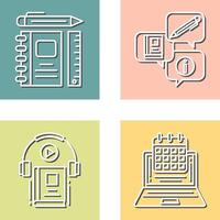 Learning Tools and Education Icon vector