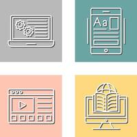 Workshop and Education App Icon vector