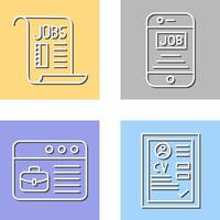 Smart Phone and News Paper Icon vector