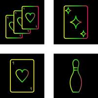 Deck of Card and Card Icon vector