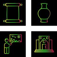 Scroll of Paper and Antique Icon vector