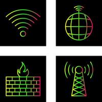 Signal on User and global Signals Icon vector