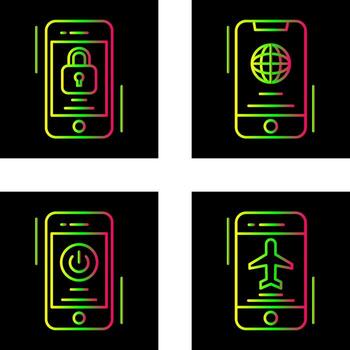 Browser and Lock Icon vector