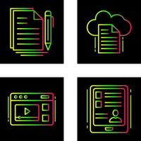 Document and File Icon vector