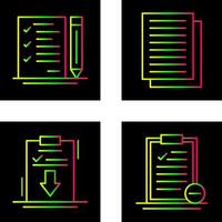 Agreement and Document Icon vector