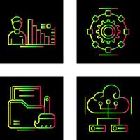 Consulting and Automated Icon vector