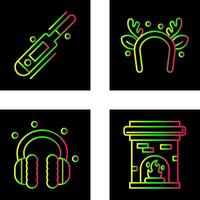 Thermometer and Headband Icon vector