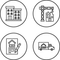 Building and Construction Icon vector