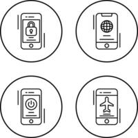 Browser and Lock Icon vector