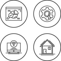 Magnet and Solution Icon vector