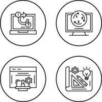 Incubator and Inovation Icon vector