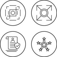 crop and expand Icon vector