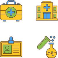 First Aid Kit and Healthcare Icon vector