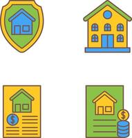 Protection and Property Icon vector