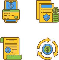 Payment and Protection Icon vector