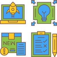 Startup and Diffusion Icon vector