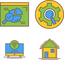 Magnet and Solution Icon vector