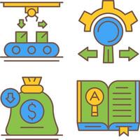 Tools and Idea Icon vector