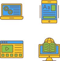 Workshop and Education App Icon vector