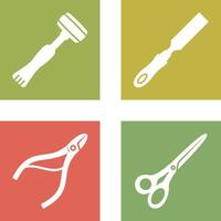 Sledgehmmer and Chisel Icon vector