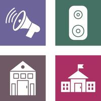 Announcing and Speaker Icon vector