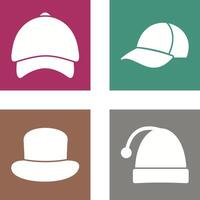 Cap and Hat Icon vector