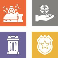 Money Laundering and Management Icon vector