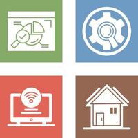 Magnet and Solution Icon vector