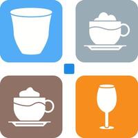 espresso And Mocha Icon vector