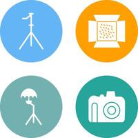 stand and light Icon vector