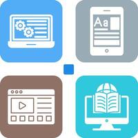 Workshop and Education App Icon vector