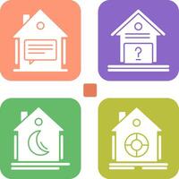 Message and Unknown Icon vector
