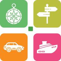 Compass and Direction Icon vector