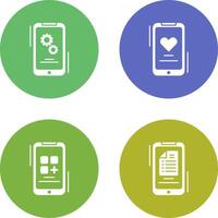 Setting and Favourite Icon vector