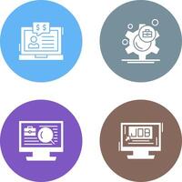 Employee Benefits and Employment Icon vector