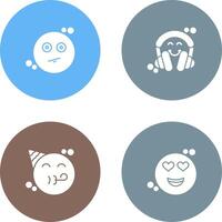 Neutral and Headphones Icon vector