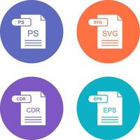 PS and SVG Icon vector