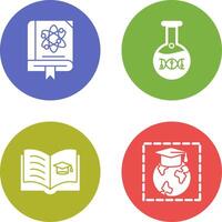 Science and Dna Icon vector