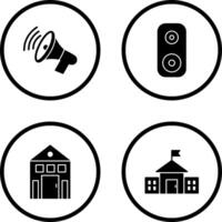 Announcing and Speaker Icon vector