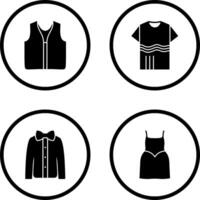 Swimming Vest and Accessory Icon vector