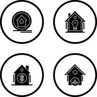 Fire Alarm and Home Automation Icon vector