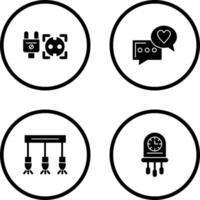 Socket and Chat Icon vector