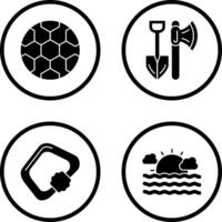 Soccer and Tools Icon vector