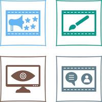 Website Promotion and Website Design Icon vector