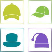 Cap and Hat Icon vector