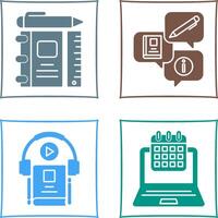 Learning Tools and Education Icon vector