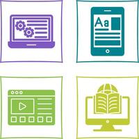 Workshop and Education App Icon vector