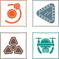 orbit and porthole Icon vector