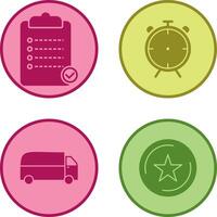 checklist and limited offer Icon vector