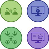 Consulting Services and Confidentiality Icon vector